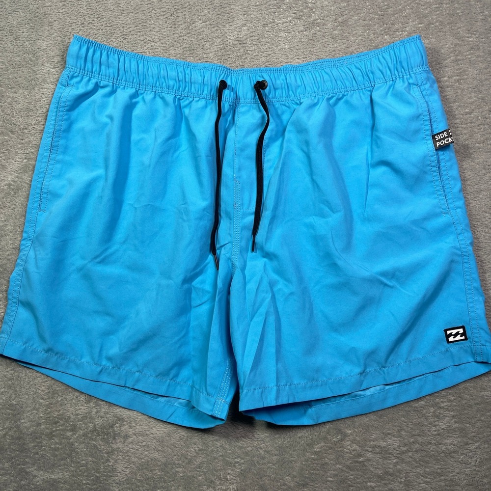 Billabong Men's Recycler All Day Layback Board Shorts Swim‎ Trunks XXL Blue